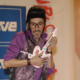 Rodolfo Chikilicuatre en TVE presentando su tema para Eurovisión 2008