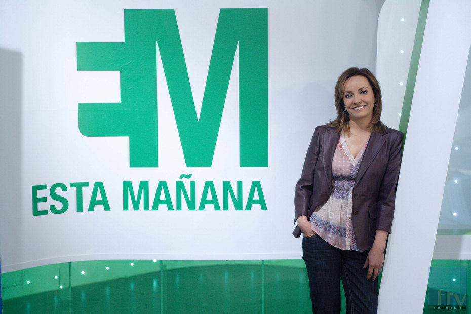 La periodista Pepa Bueno, presentadora del programa 'Esta mañana'