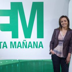 La periodista Pepa Bueno, presentadora del programa 'Esta mañana'