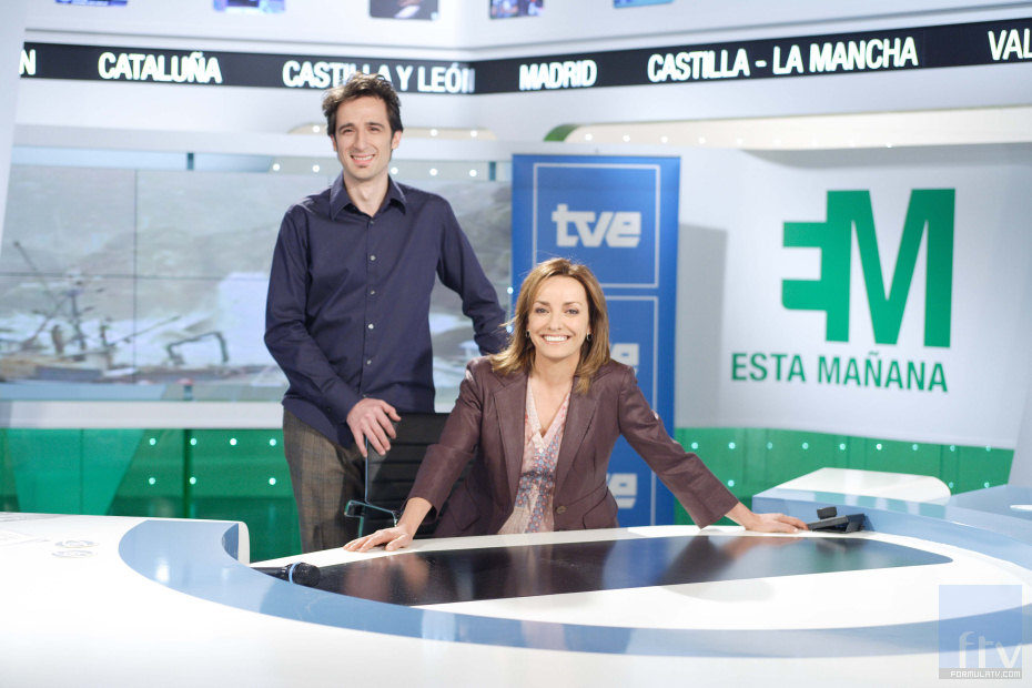 Pepa Bueno y Javier Gallego