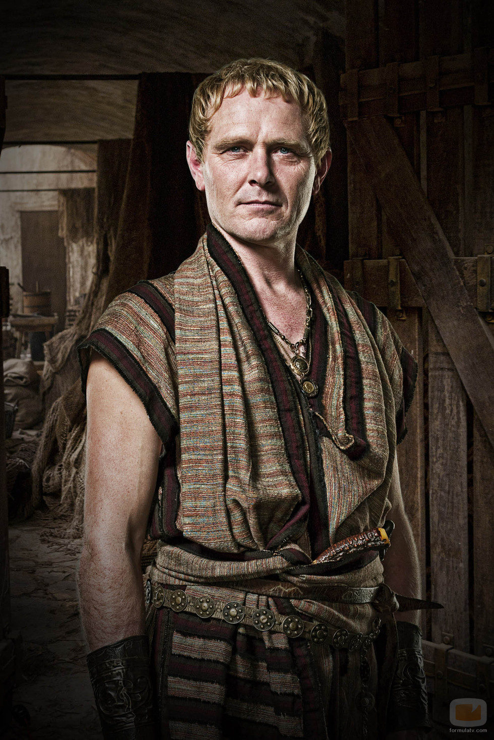 Stephen Lovatt es Tullius en 'Spartacus: Dioses de la arena'