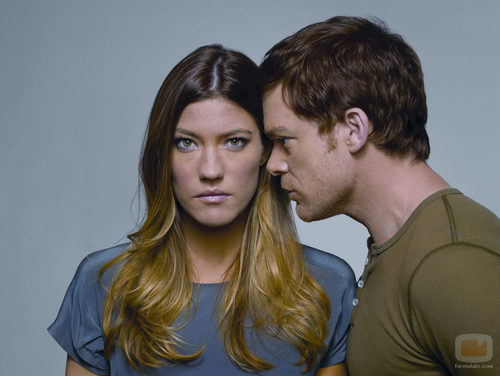 Jennifer Carpenter y Michael C. Hall en la séptima temporada de 'Dexter'