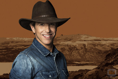 Manuel Díaz el Cordobés con sombrero vaquero