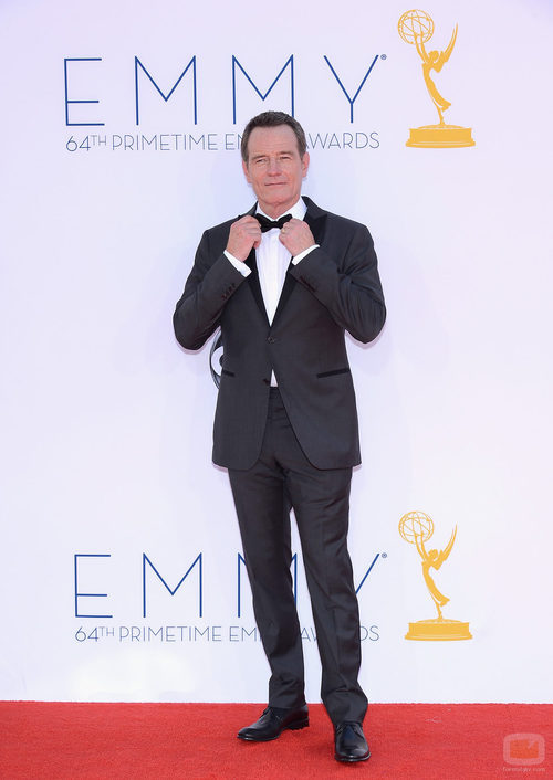 Bryan Cranston de 'Breaking Bad' en los Emmy 2012