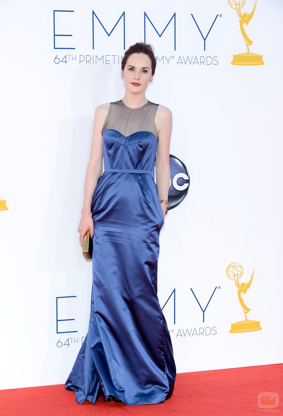 Michelle Dockery en los Emmy 2012