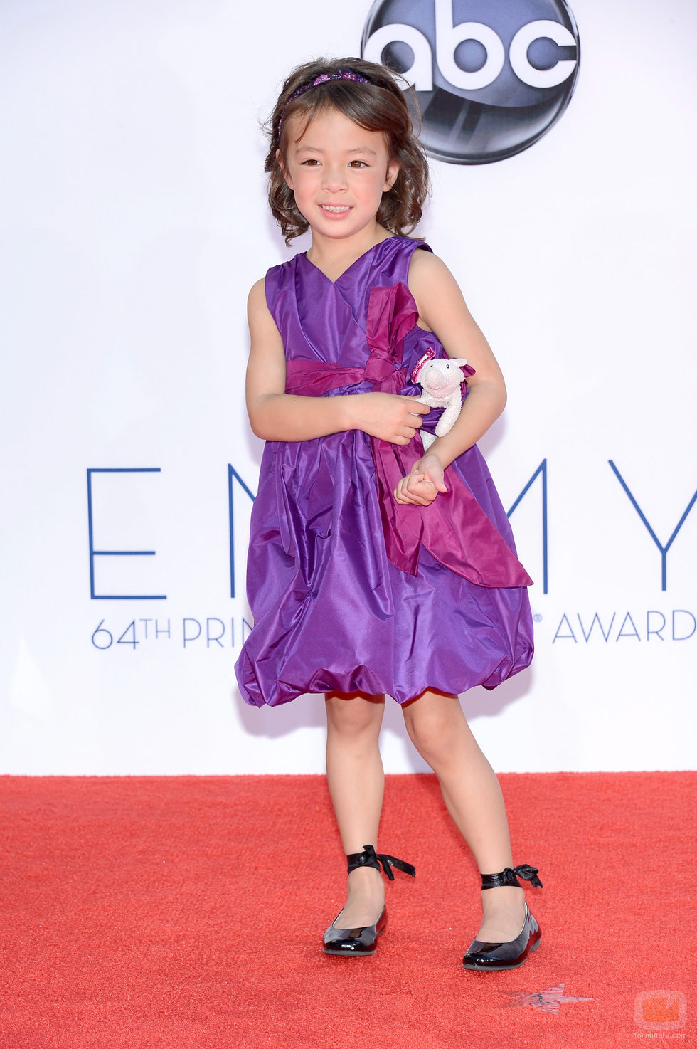 Aubrey Anderson-Emmons de 'Modern Family' en los Emmy 2012