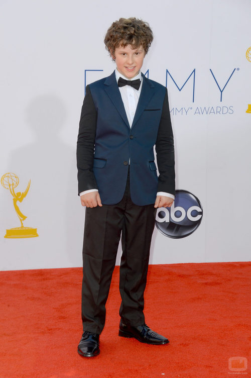 Nolan Gould de 'Modern Family' en los Emmy 2012
