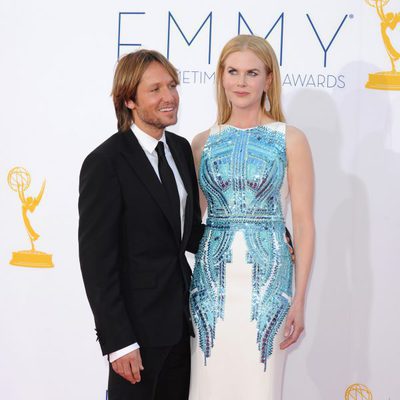 Keith Urban y Nicole Kidman en los Emmy 2012