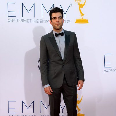 Zachary Quinto de 'American Horror Story' en los Emmy 2012