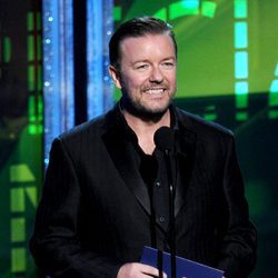 Ricky Gervais, en los Emmy 2012