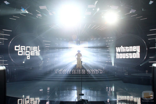 Daniel Diges se convierte en Whitney Houston en 'Tu cara me suena'