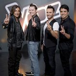 Antonio Carmona, Tiziano Ferro, Nek y Luis Fonsi, asesores en 'La Voz'