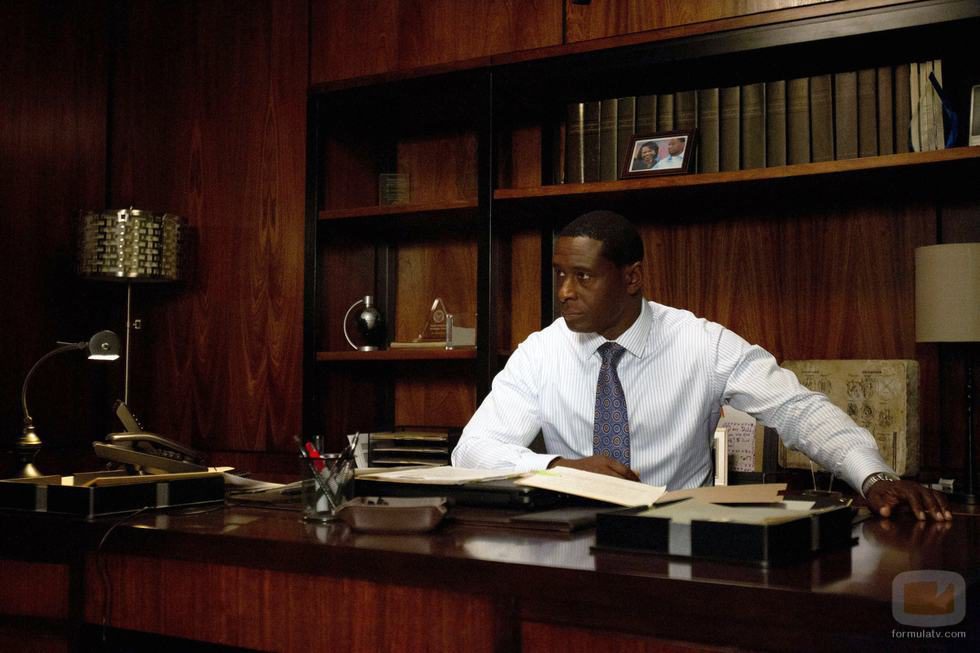 David Estes (David Harewood) en su despacho en la segunda temporada de 'Homeland'