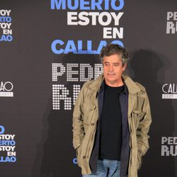 El actor Carlos Iglesias acude a la presentación de "No estoy muerto, estoy en Callao"