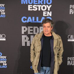 El actor Carlos Iglesias acude a la presentación de "No estoy muerto, estoy en Callao"