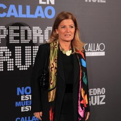 La periodista Consuelo Berlanga acude a la presentación de "No estoy muerto, estoy en Callao'