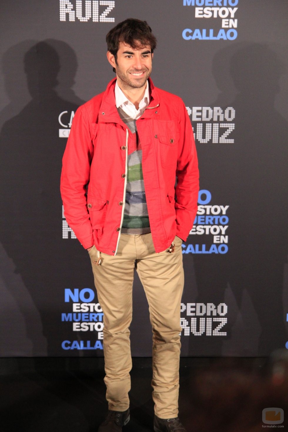 El actor Daniel Muriel acude a la presentación de "No estoy muerto, estoy en Callao"