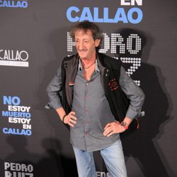 El actor Eduardo Gómez acude a la presentación de "No estoy muerto, estoy en Callao"