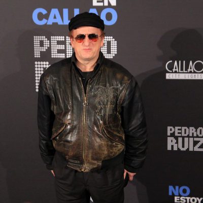El cantante Javier Gurruchaga acude a la presentación de "No estoy muerto, estoy en Callao"