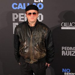 El cantante Javier Gurruchaga acude a la presentación de "No estoy muerto, estoy en Callao"