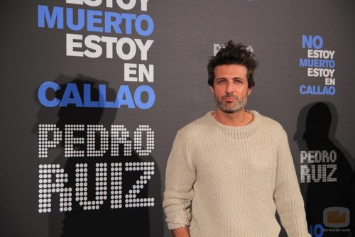 El actor Jesús Olmedo acude a la presentación de "No estoy muerto, estoy en Callao"