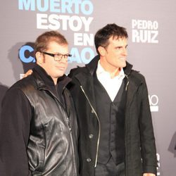 El presentador Luis Larrodera acude a la presentación de "No estoy muerto, estoy en Callao"