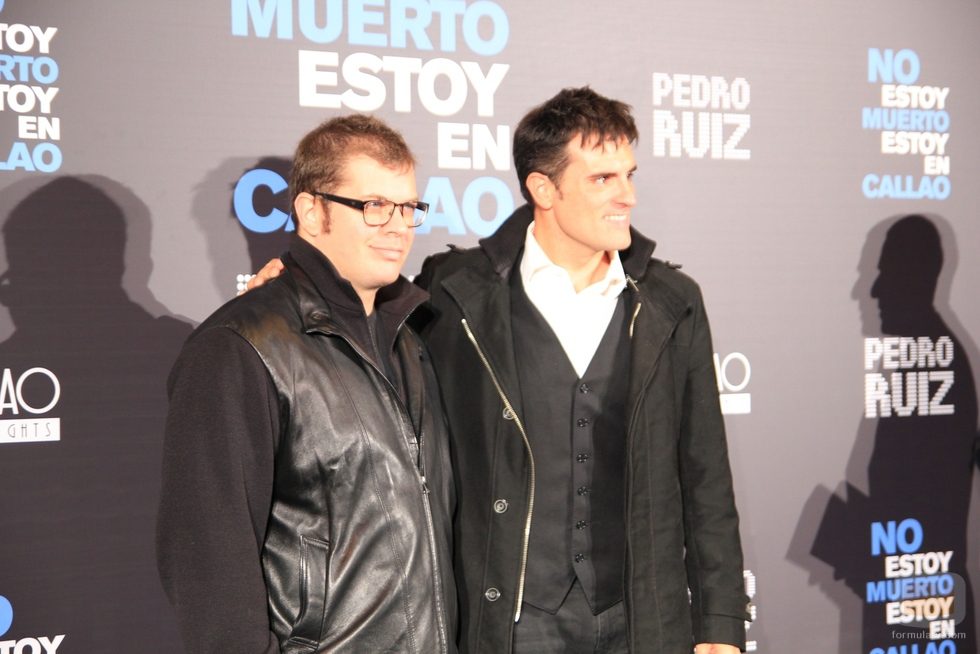 El presentador Luis Larrodera acude a la presentación de "No estoy muerto, estoy en Callao"