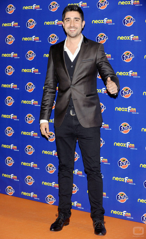 Álex Ubago en los Neox Fan Awards 2012