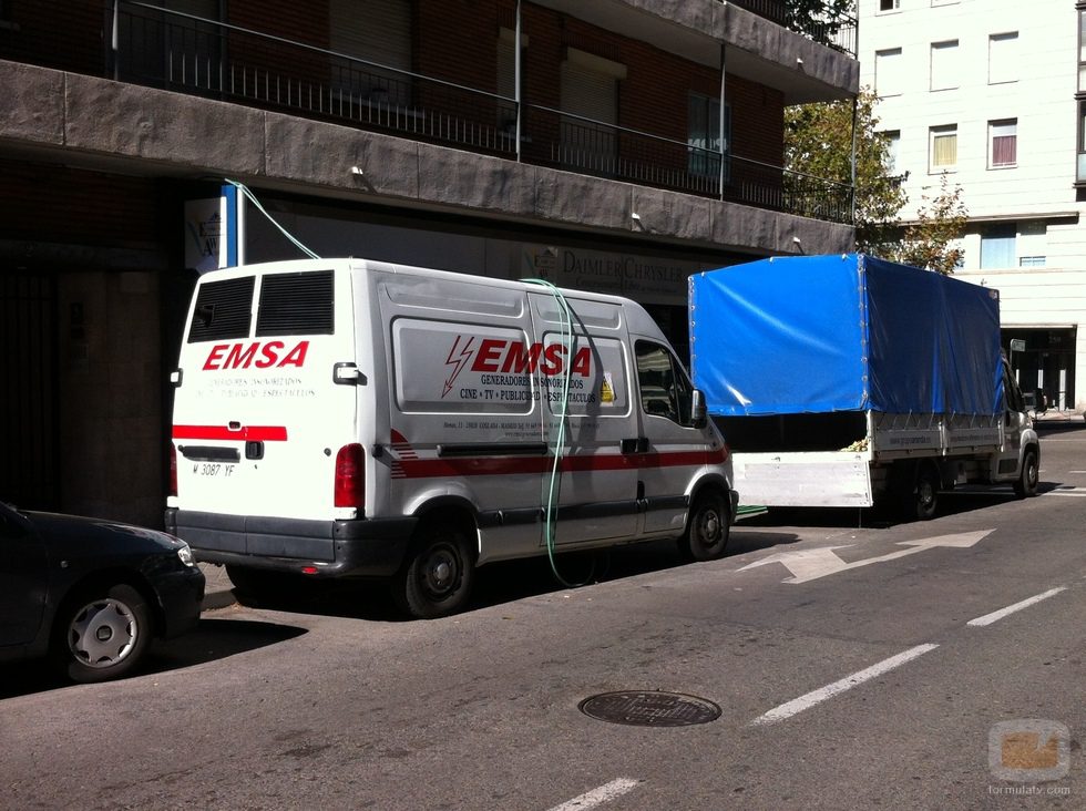 Obras en el plató de 'Alguien tenía que decirlo'