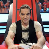 David Bisbal durante "las batallas" de 'La voz'