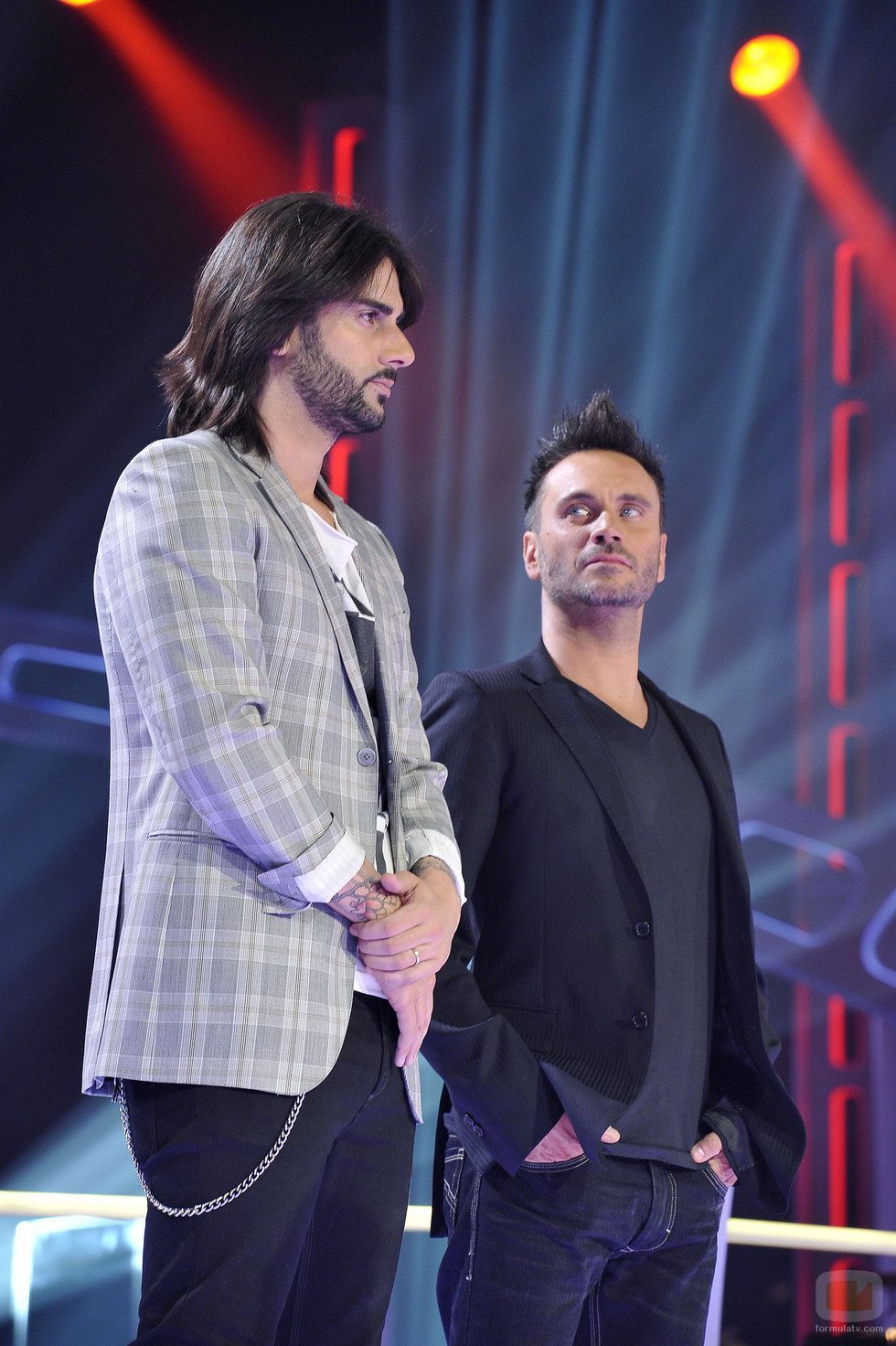 Melendi y Nek trabajan juntos en 'La Voz'