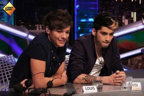 Louis Tomlinson y Zayn Malik en 'El Hormiguero'