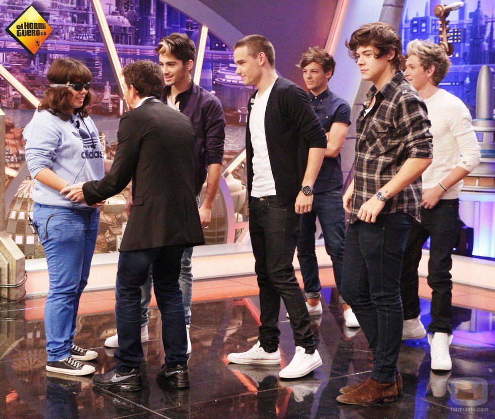 One Direction sorprende a una fan en 'El Hormiguero'