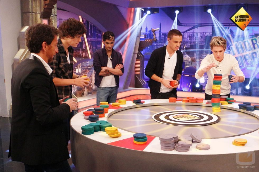 Los chicos de One Direction juegan en 'El Hormiguero'