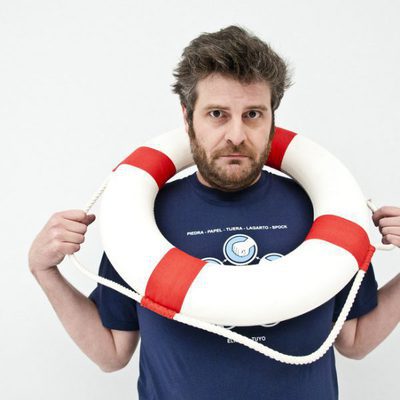 Raúl Cimas, presentador de 'Óxido nitroso'