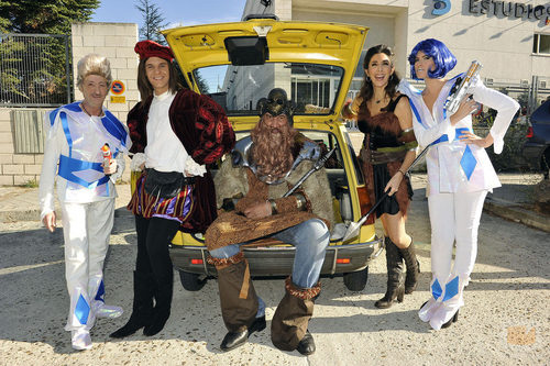 Christian Gálvez, Eduardo Gómez, Adriana Abenia, Fernando Romay y Paz Padilla