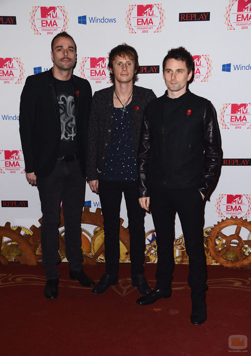 Muse en los MTV EMA 2012