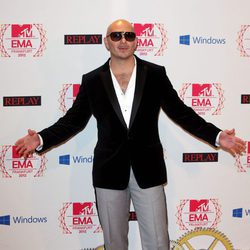 Pitbull en los MTV EMA 2012