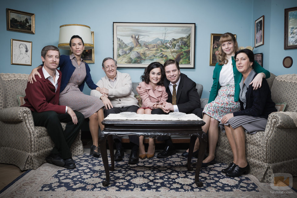 Parte del elenco de 'Amar es para siempre'