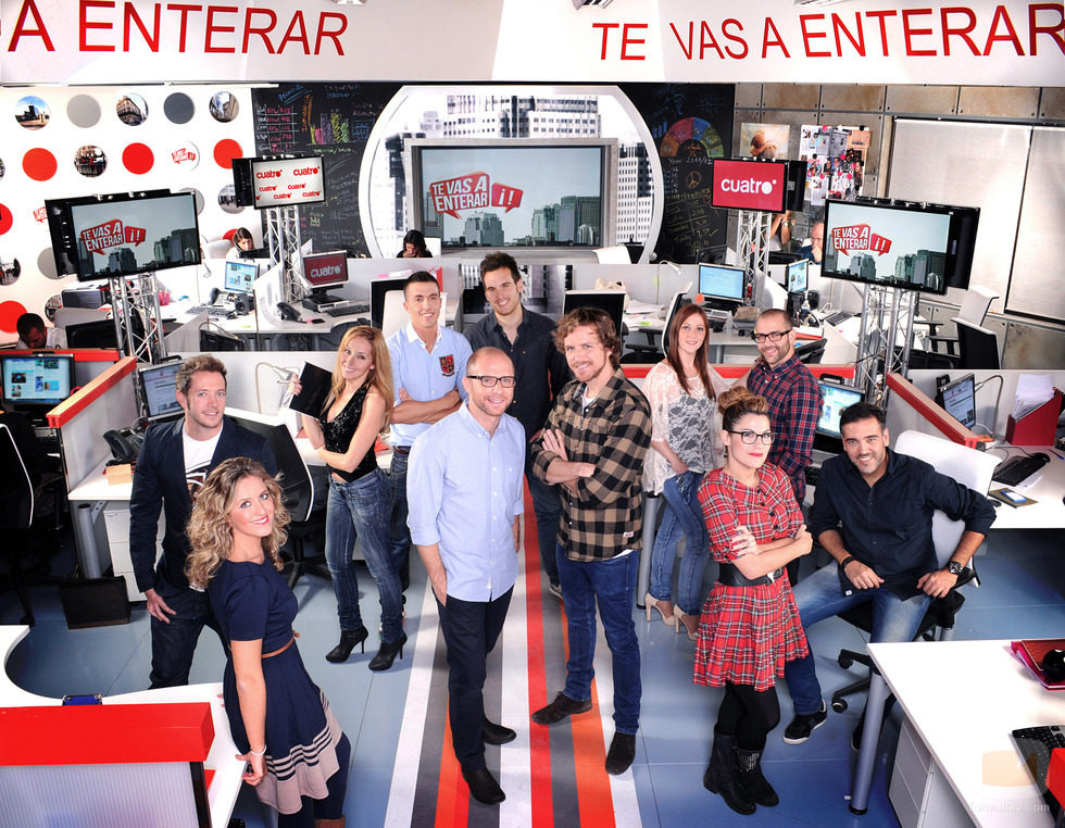 La redacción de 'Te vas a enterar' de Cuatro