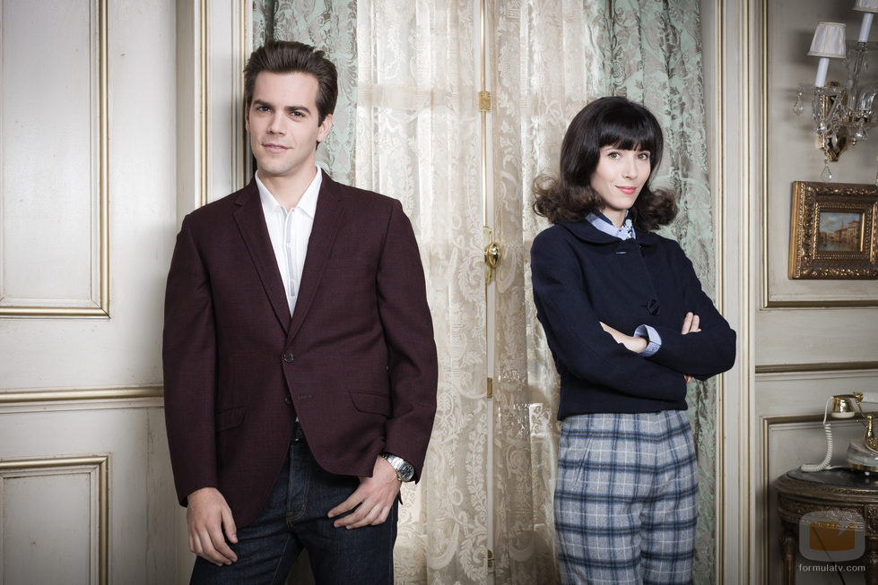 Marc Clotet y Barbara Goenaga son la pareja protagonista en 'Amar es para siempre'