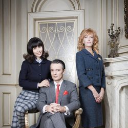 El Matrimonio Olazábal y Calatrava junto a la joven Inés en 'Amar es para siempre'