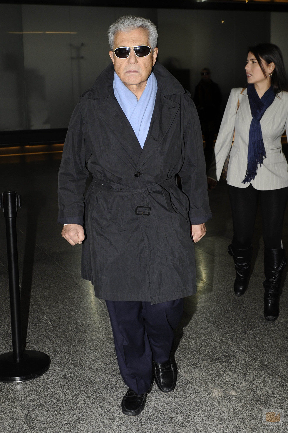 Andrés Pajares en el último adiós a Tony Leblanc