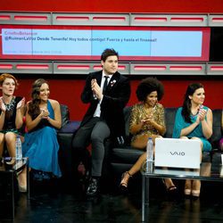 Los concursantes en la Sala Interactiva de Los Directos de 'La Voz'