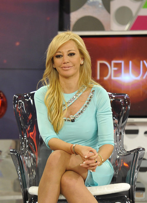 Belén Esteban mostró su nuevo rostro en 'Sálvame Deluxe'