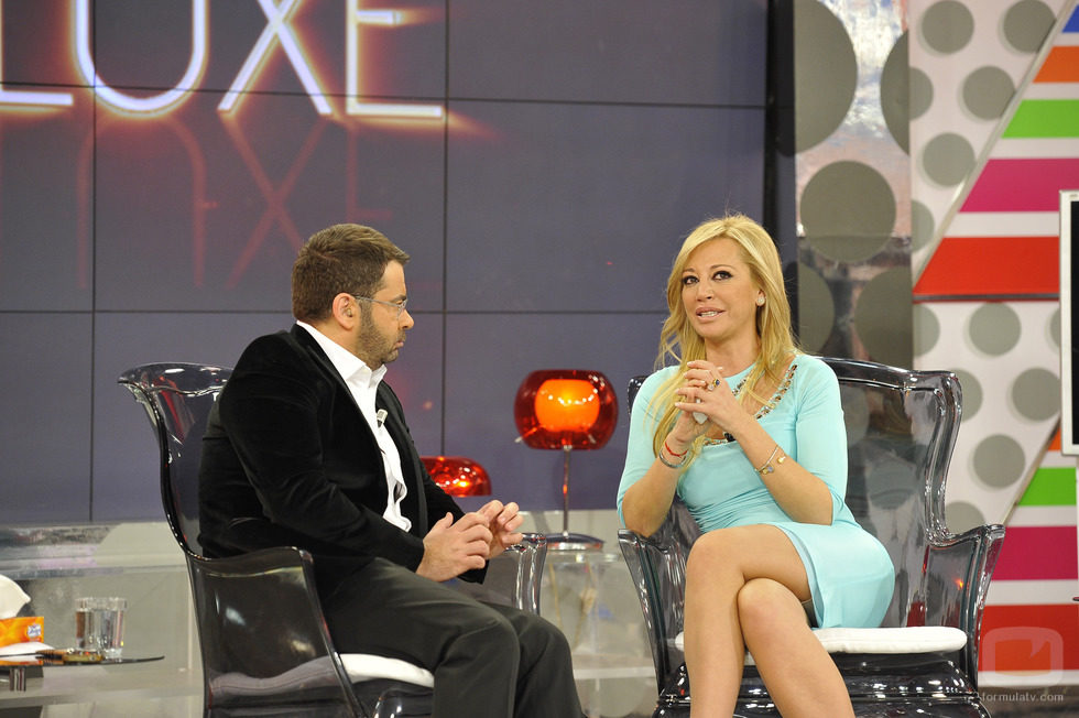 Belén Esteban relató a Jorge Javier Vázquez sus tres meses de rehabilitación