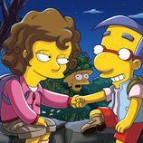Milhouse encuentra un nuevo amor ante la mirada de Lisa en la temporada 22 de 'Los Simpson'
