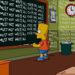 Bart en la temporada 22 de 'Los Simpson'