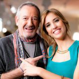 Karlos Arguiñano y Sandra Sabatés en la promo conjunta de Antena 3 y laSexta