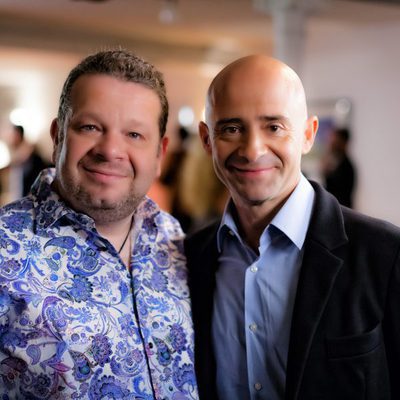 Antonio Lobato y Alberto Chicote en la promo conjunta de Antena 3 y laSexta